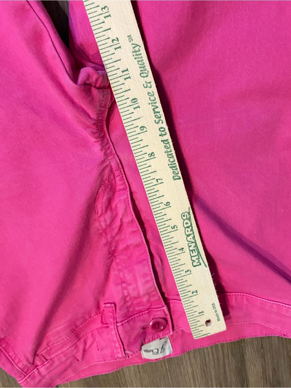 J Crew Hot Pink Jeans Size 27 - Picture 6 of 8